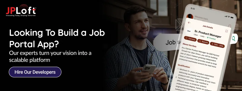 Looking To Build a Job Portal App